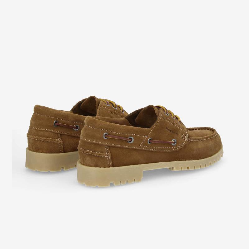 NEWQUAY BOAT M - SUEDE - MARRON